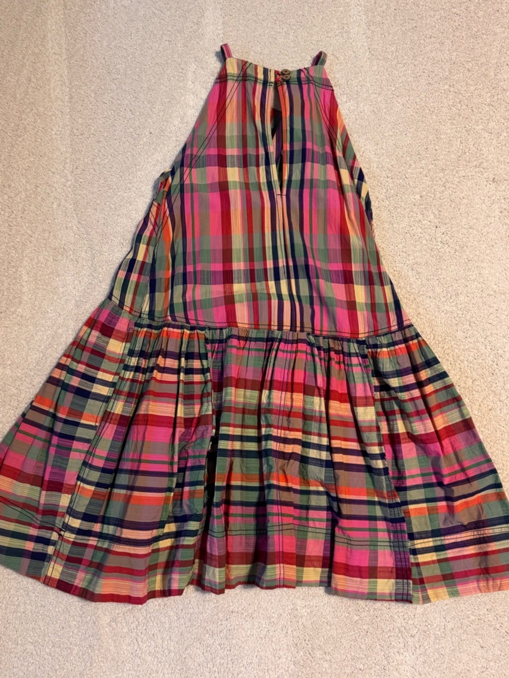 Kyla Flounce Mini Dress by Pilcro - Picture 3 of 4